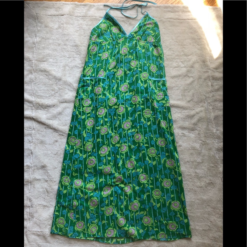 Johnny Martin Halter Maxi Dress